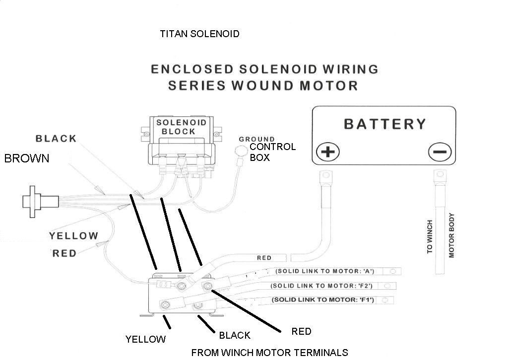 Diagram winch solenoid Winch Solenide